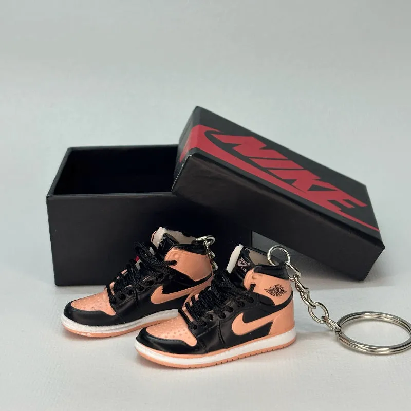 Single Sneaker Keychain - AJ1 Crimson Tint High (No Box)