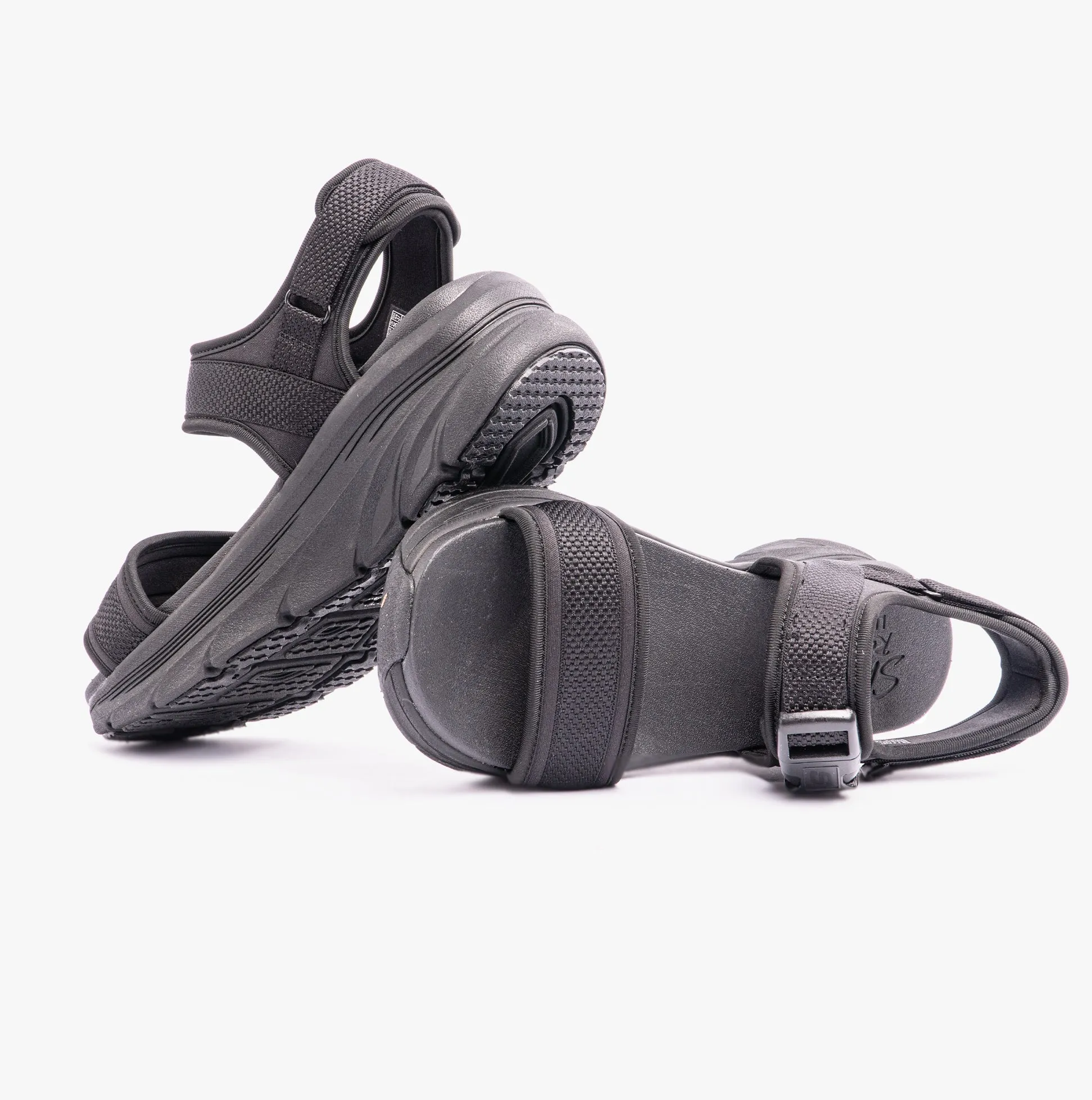 Skechers 119824/BBK D'LUX WALKER Womens Sandals Black