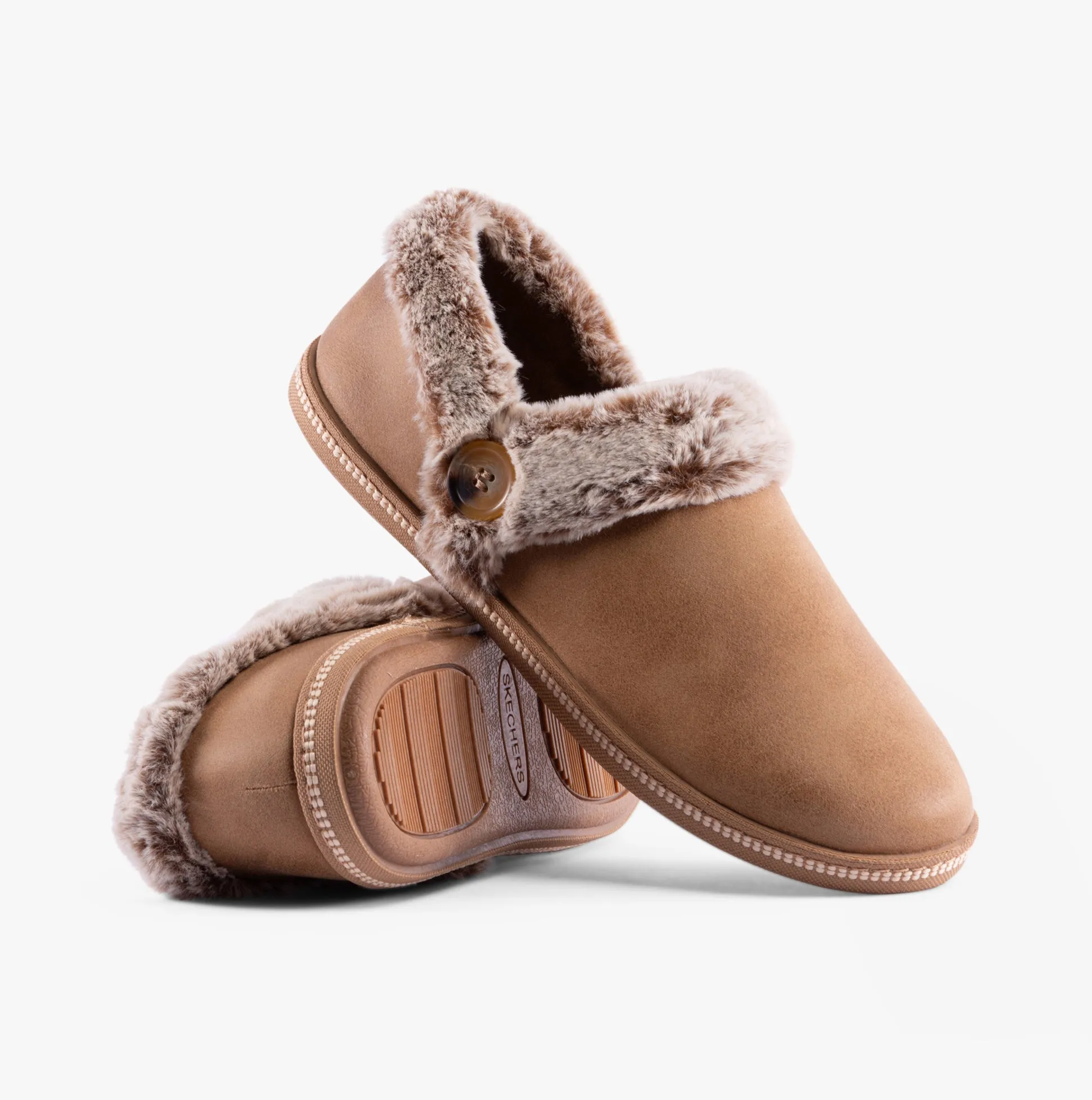 Skechers 169010/CSNT COZY CAMPFIRE-FRENCH TOAST 2 Womens Slippers Chestnut