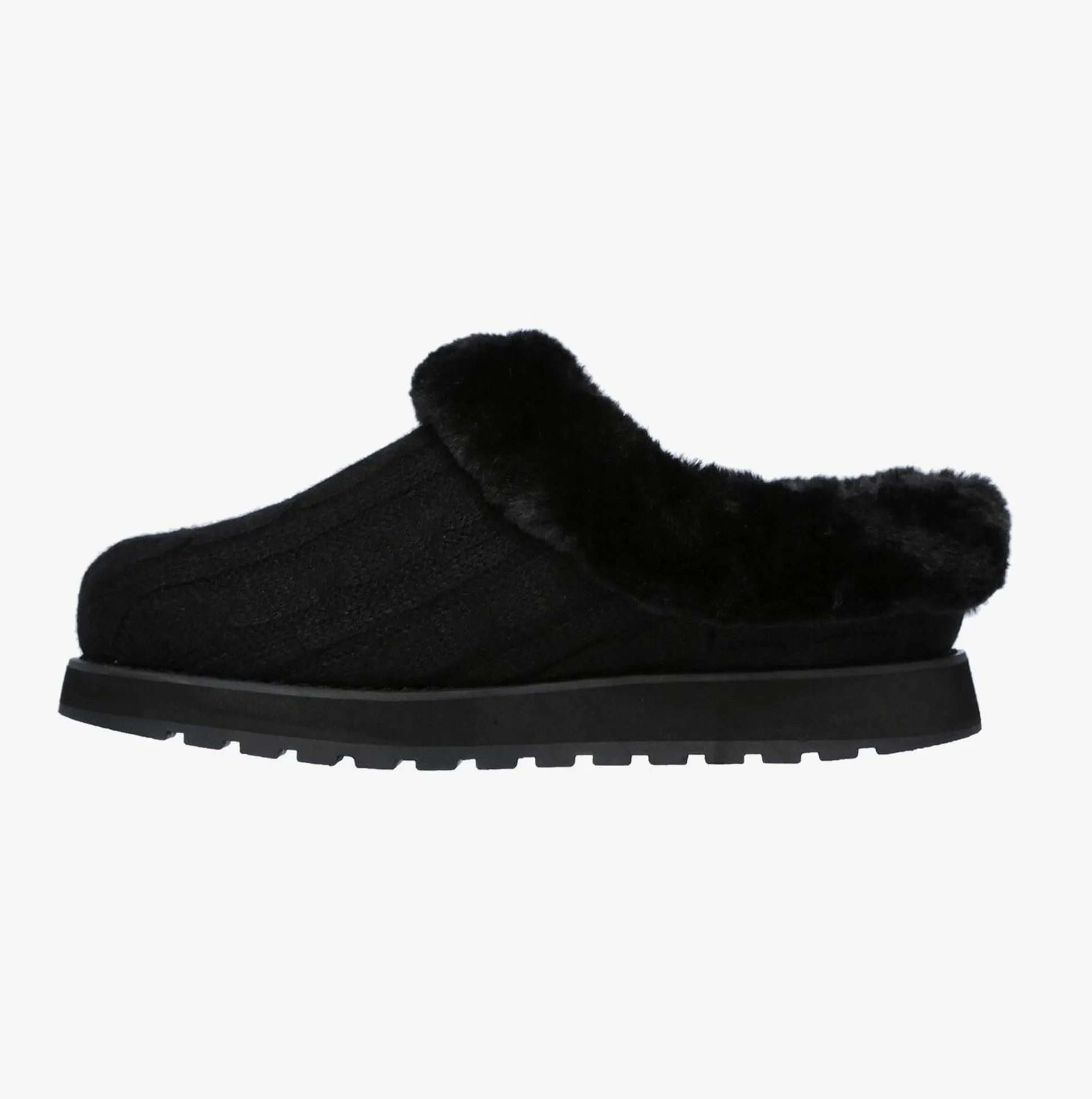 Skechers 31204/BBK BOBS KEEPSAKES ICE ANGEL Womens Slippers Black
