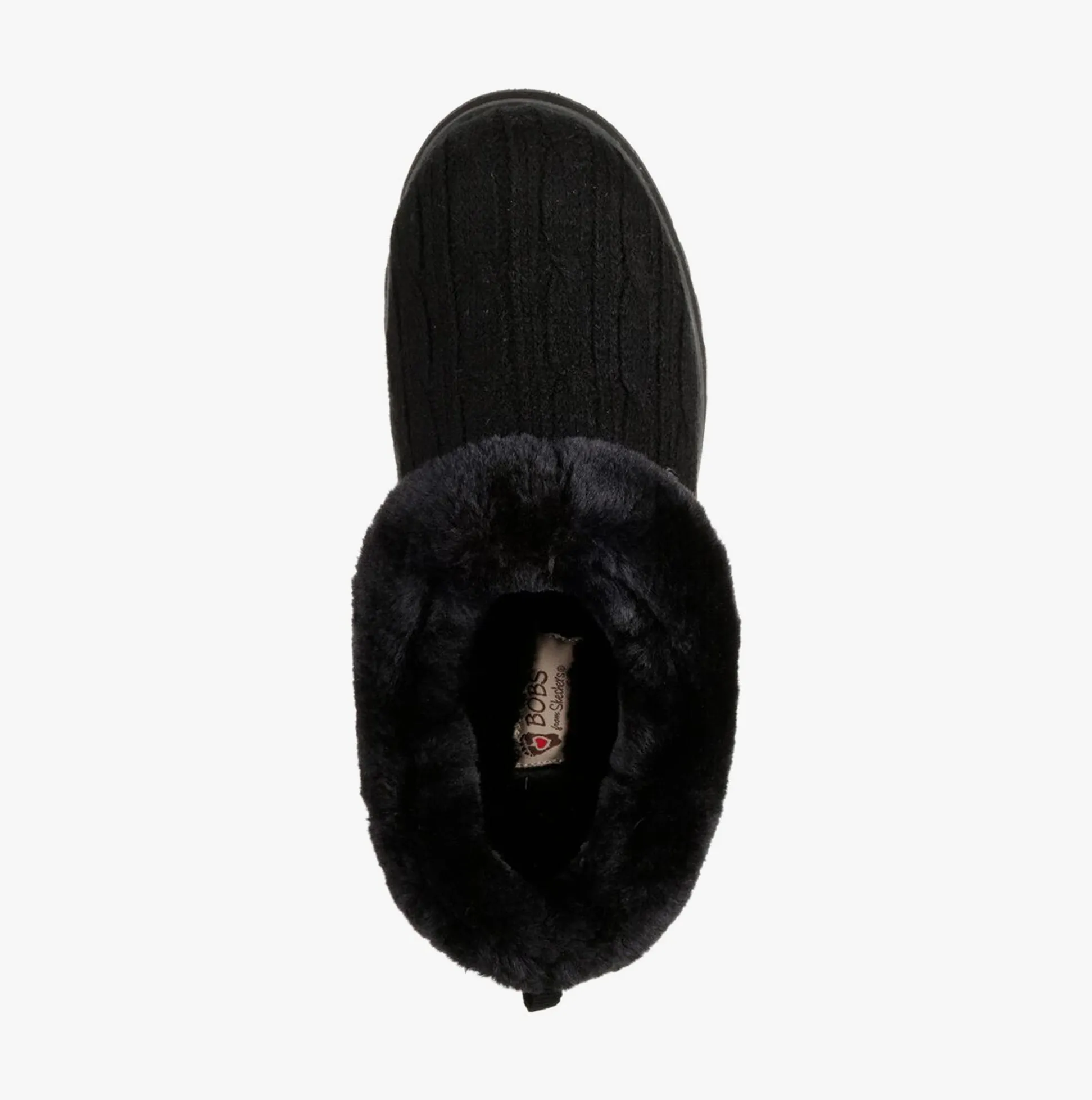 Skechers 31204/BBK BOBS KEEPSAKES ICE ANGEL Womens Slippers Black