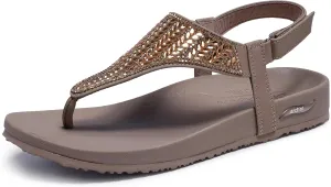 Skechers Women's Arch Fit Meditation-Hidden Gems Flip-Flop