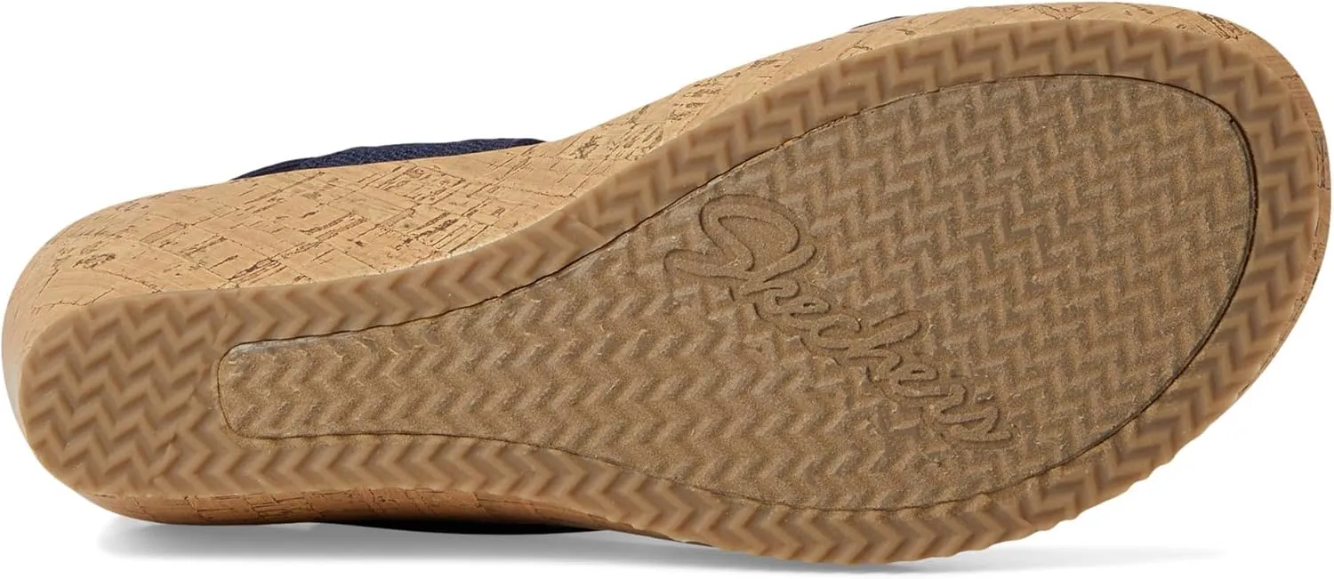Skechers Women's Beverlee-Timeless Touch Wedge Sandal