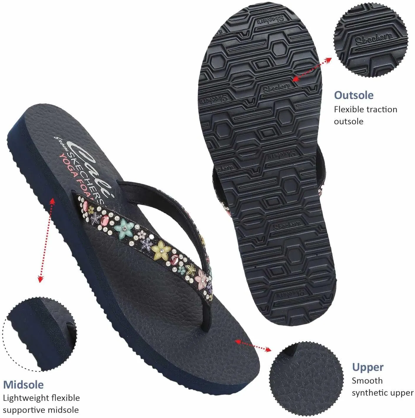 Skechers Women's Meditation Dancing Daisy