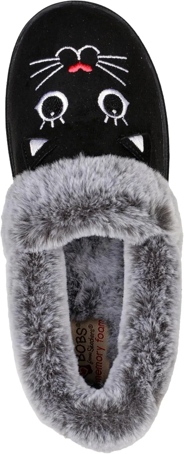 Skechers Women's Too Cozy Meow Pajamas Slipper