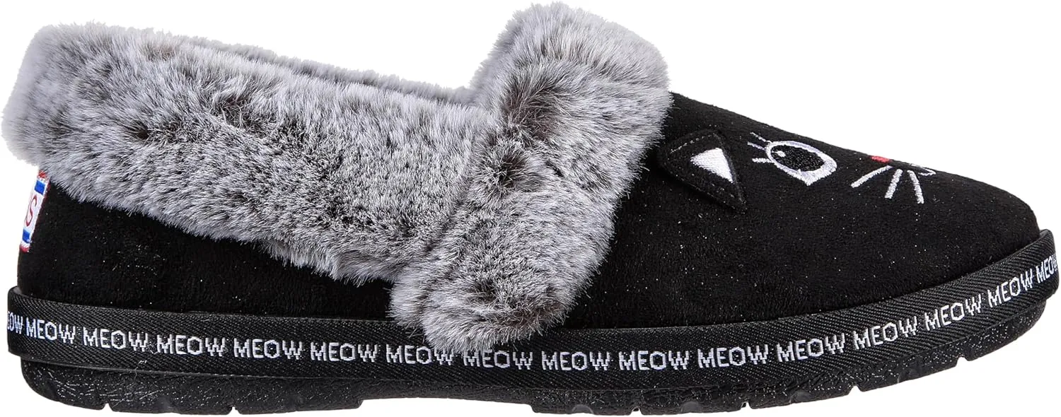 Skechers Women's Too Cozy Meow Pajamas Slipper