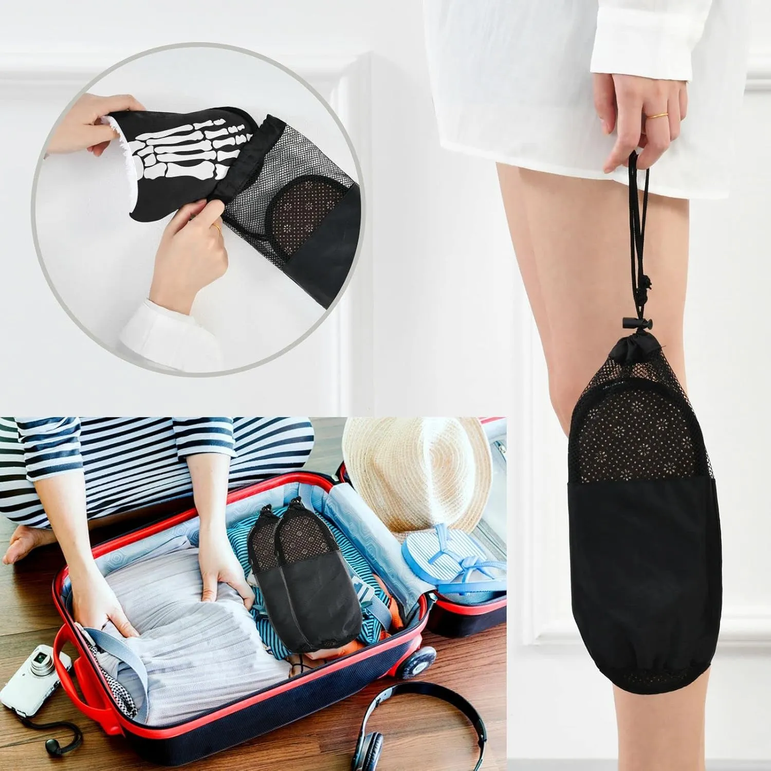 Slippers for Women Men, Memory Foam House Slippers, Non-Slip Indoor Outdoor Winter Bedroom Shoes