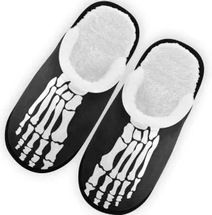 Slippers for Women Men, Memory Foam House Slippers, Non-Slip Indoor Outdoor Winter Bedroom Shoes