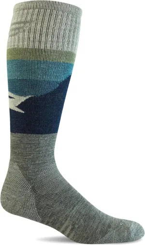 Sockwell Men's Modern Mountain OTC Moderate Graduated Compression Sock