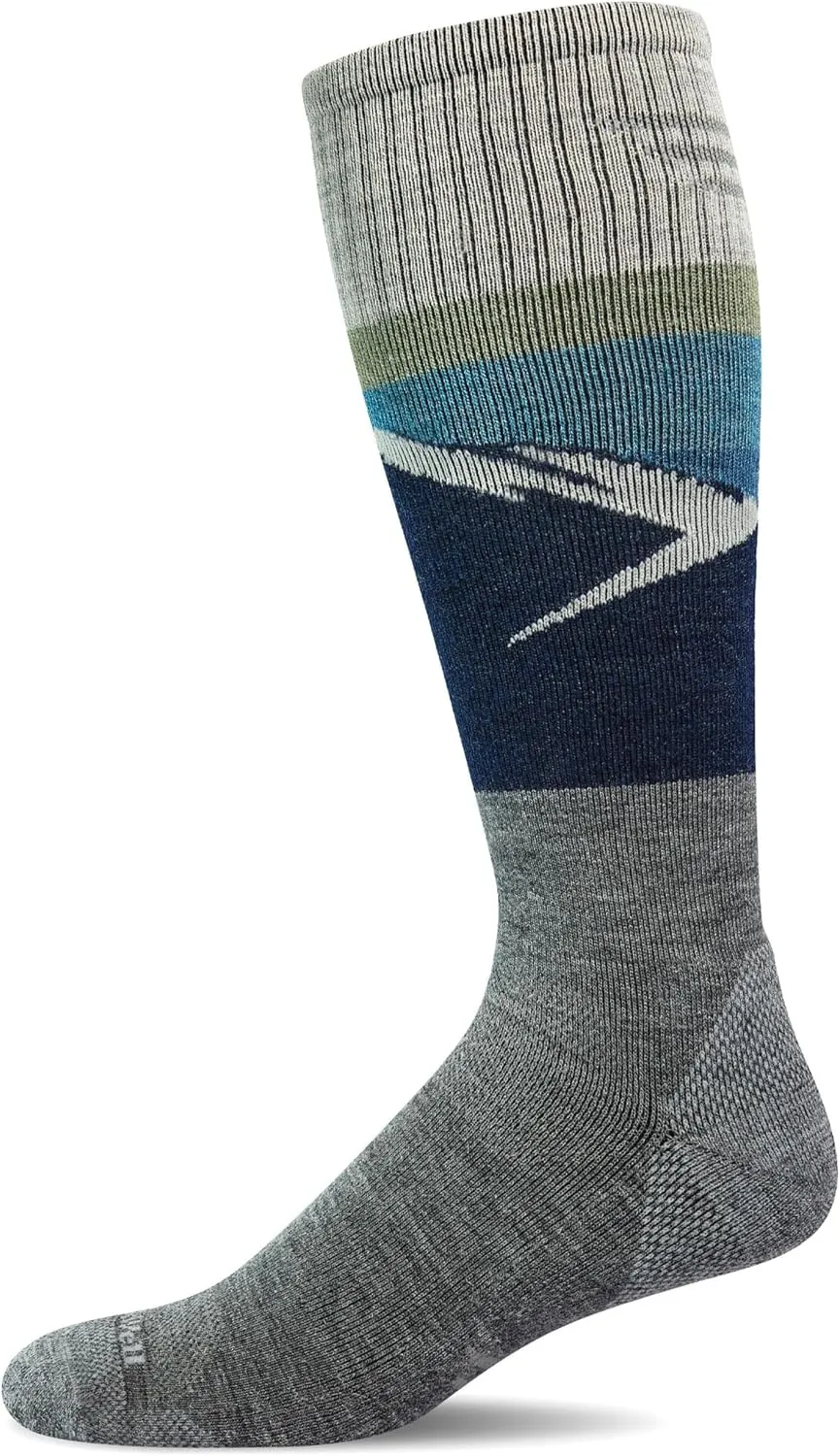 Sockwell Men's Modern Mountain OTC Moderate Graduated Compression Sock