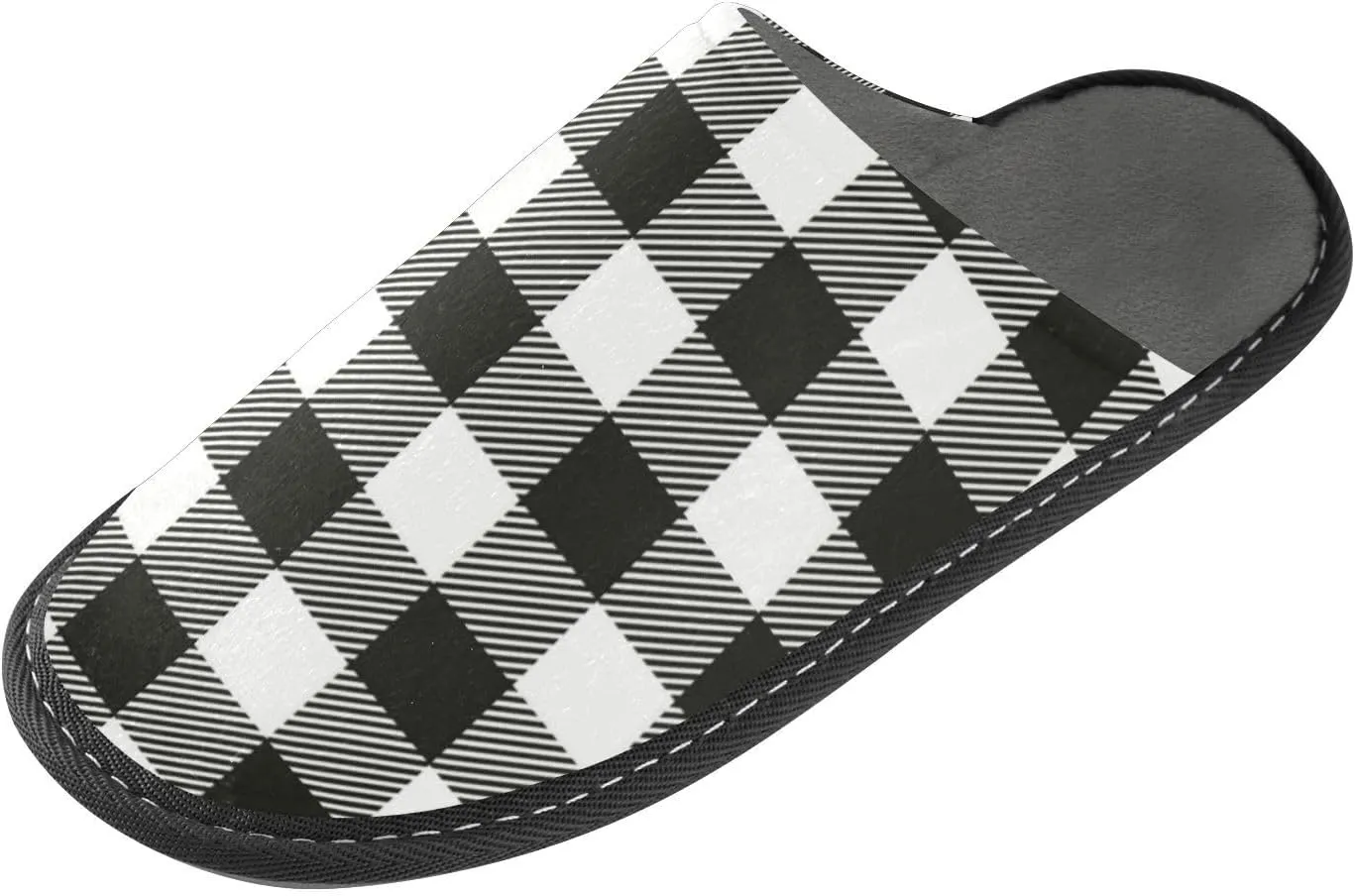 Spa Slippers Indoor House Fuzzy Slippers Soft Memory Foam Non-Slip Home Slipper Winter Shoes For Bedroom Hotel Travel 4-11
