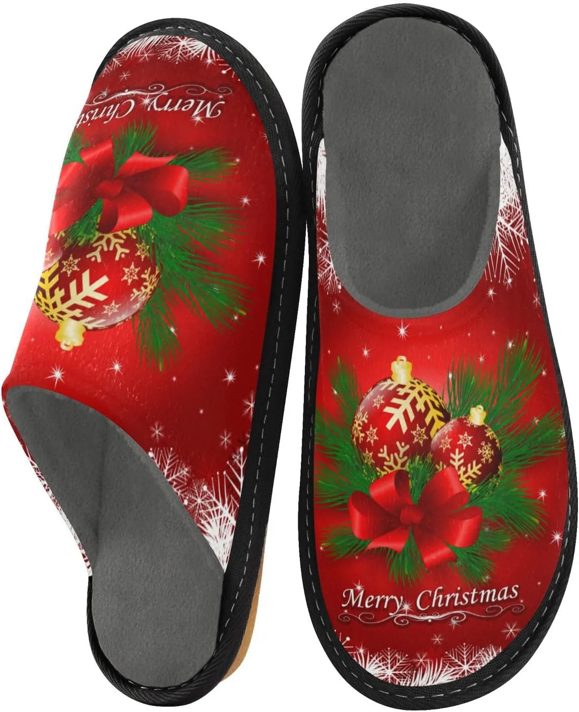 Spa Slippers Indoor House Fuzzy Slippers Soft Memory Foam Non-Slip Home Slipper Winter Shoes For Bedroom Hotel Travel 4-11