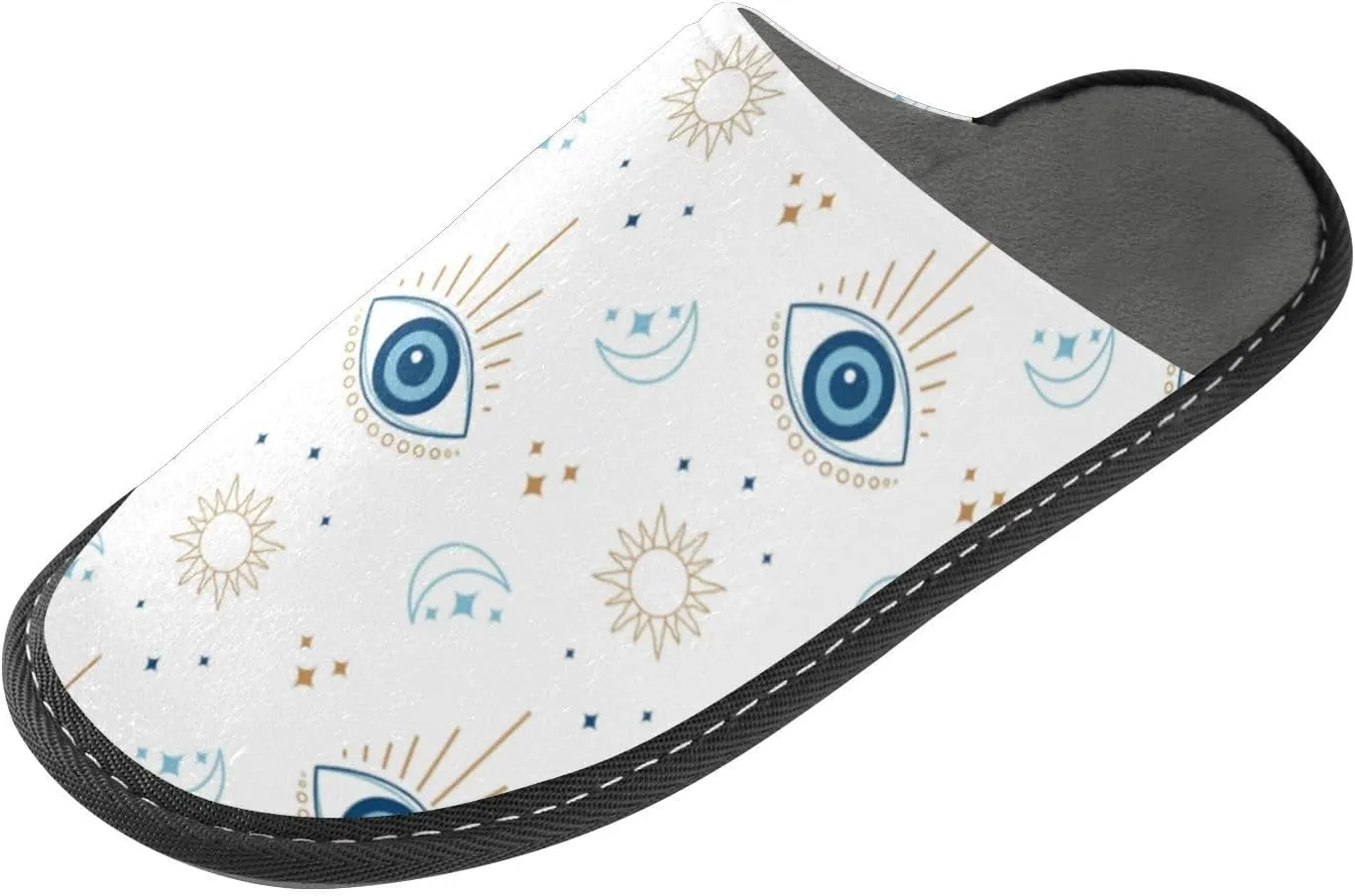 Spa Slippers Indoor House Fuzzy Slippers Soft Memory Foam Non-Slip Home Slipper Winter Shoes For Bedroom Hotel Travel 4-11