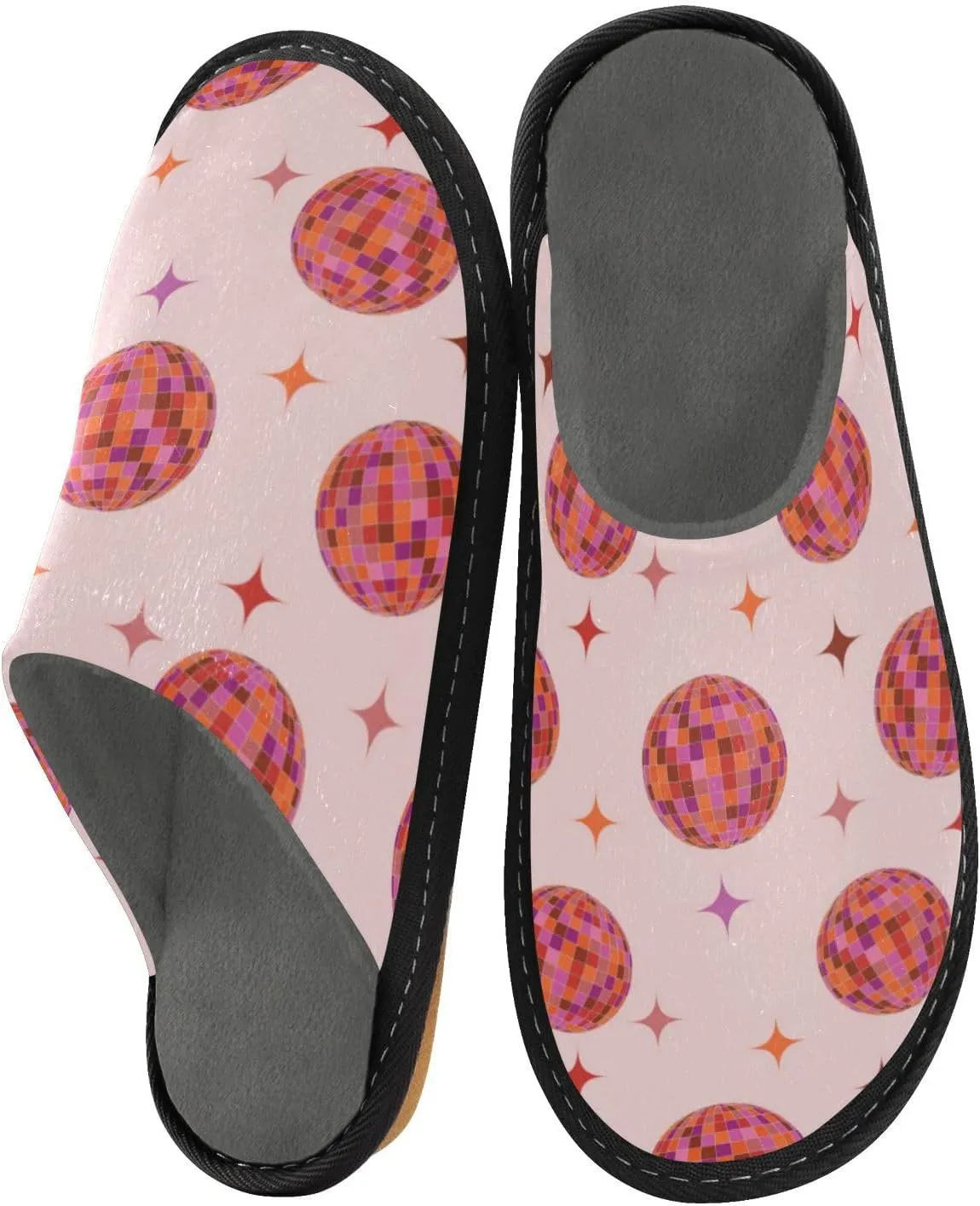 Spa Slippers Indoor House Fuzzy Slippers Soft Memory Foam Non-Slip Home Slipper Winter Shoes For Bedroom Hotel Travel 4-11