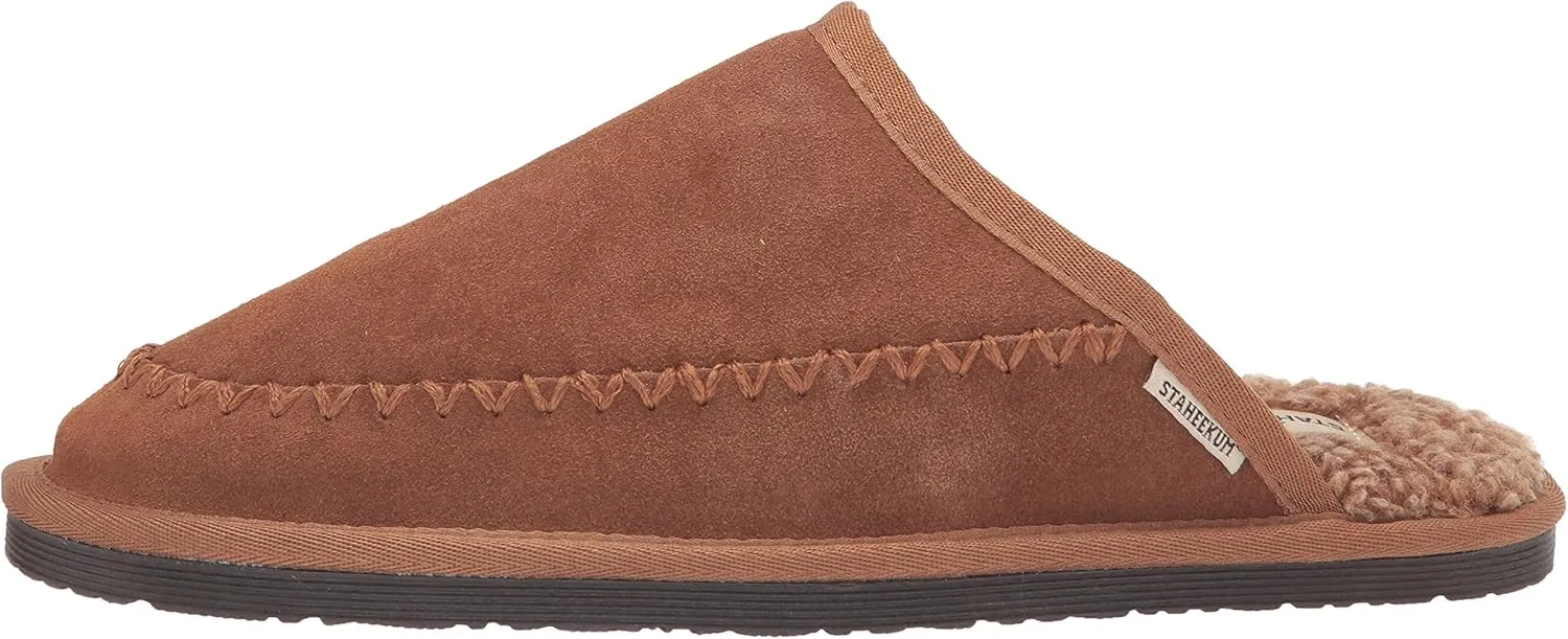 Staheekum Men's Log Cabin Scuff Slipper