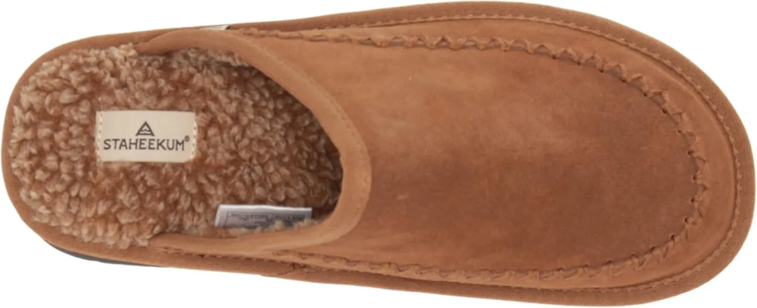 Staheekum Men's Log Cabin Scuff Slipper