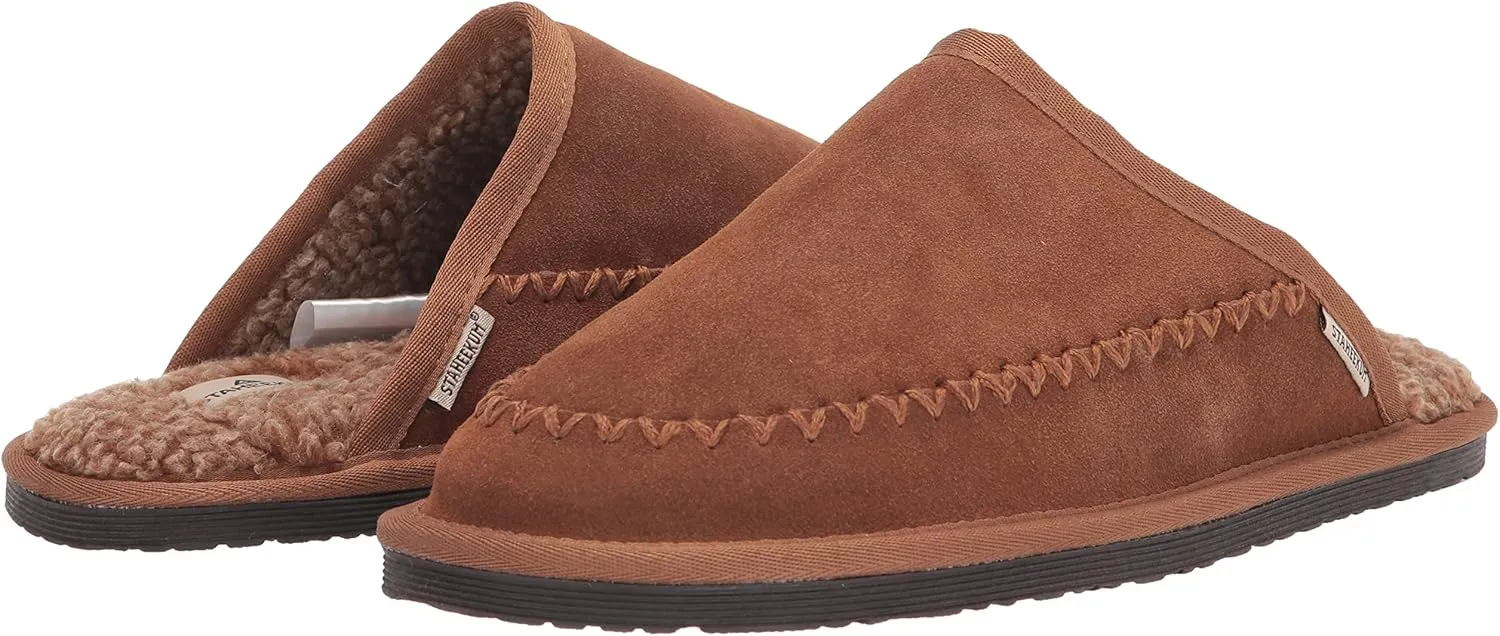 Staheekum Men's Log Cabin Scuff Slipper