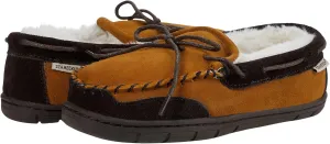 Staheekum Unisex-Child Recline Suede Slipper with Memory Foam Insole