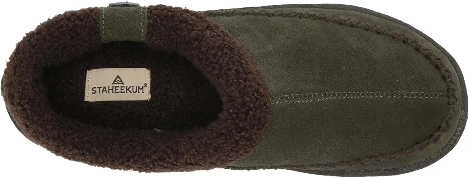 Staheekum Women's Plush Lined Slipper with Memory Foam Insole