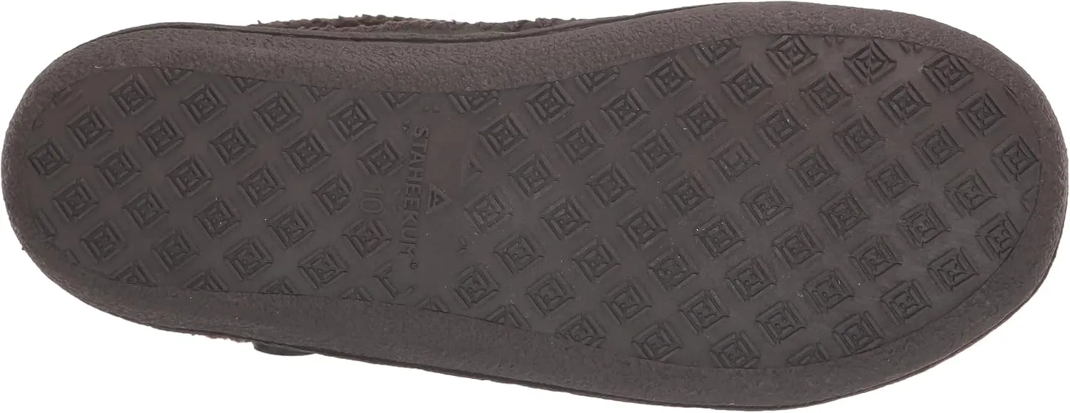 Staheekum Women's Plush Lined Slipper with Memory Foam Insole