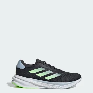 SUPERNOVA STRIDE RUNNING SHOES - Carbon / Green Spark / Wonder Blue