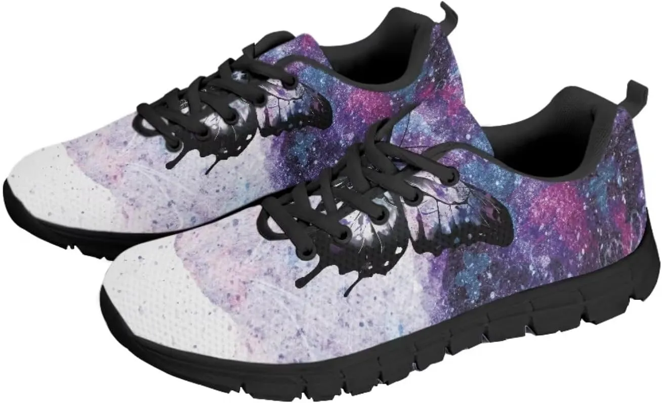 SYtrade Tennis Shoes Slip On Women's Fashion Sneaker Black Sole Run Sneakers