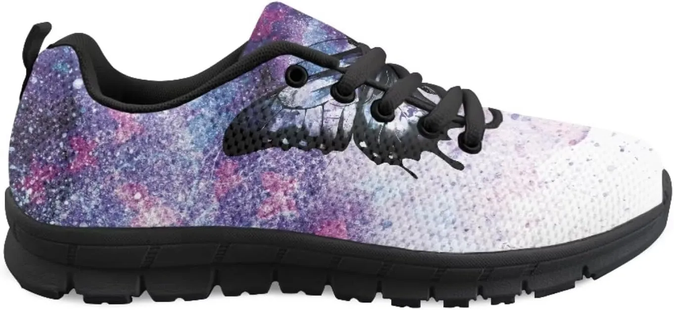 SYtrade Tennis Shoes Slip On Women's Fashion Sneaker Black Sole Run Sneakers