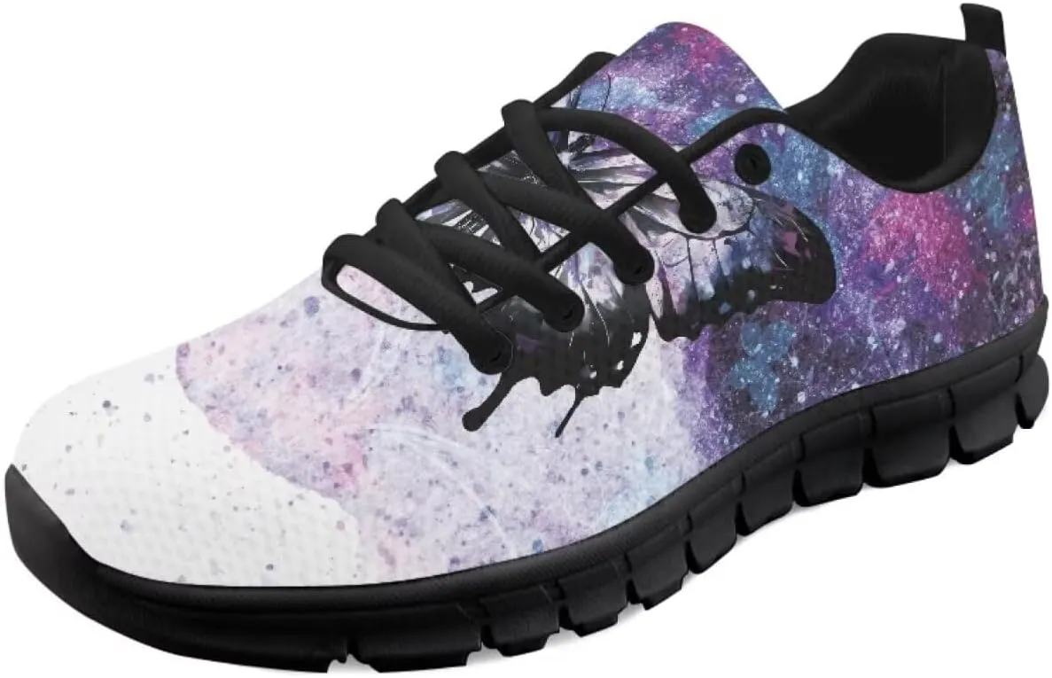 SYtrade Tennis Shoes Slip On Women's Fashion Sneaker Black Sole Run Sneakers
