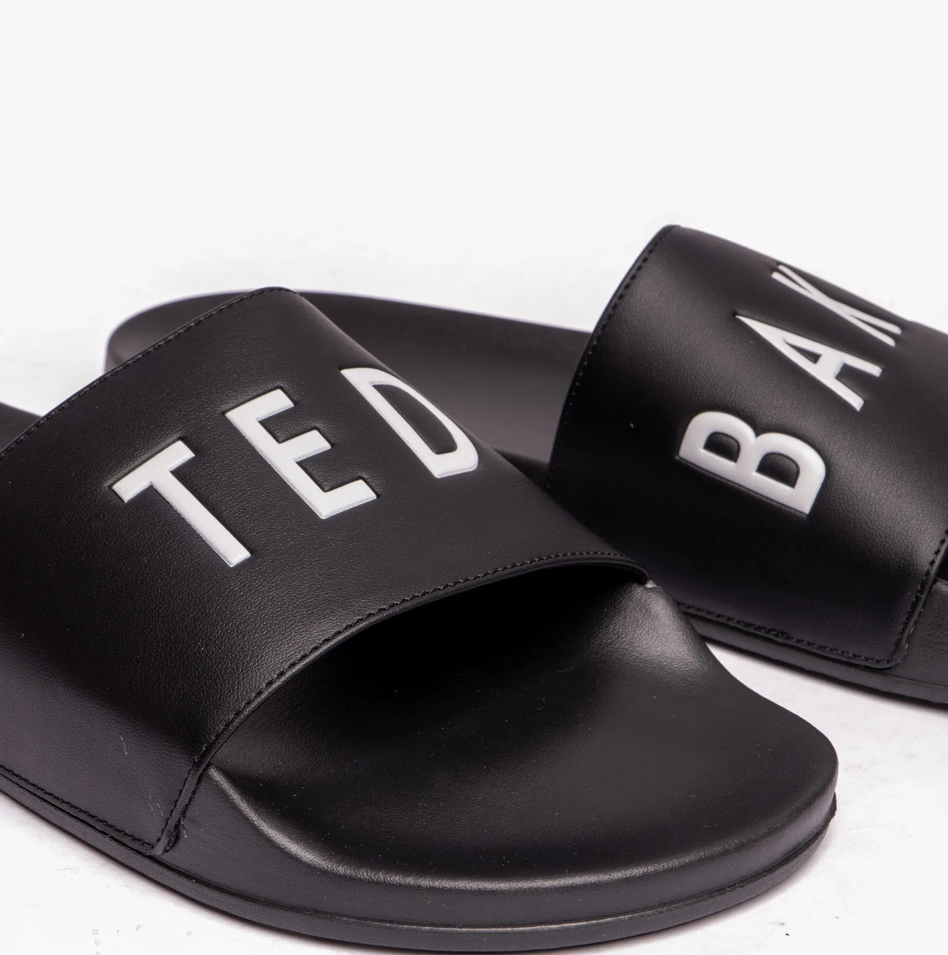 Ted Baker AULY Mens Pool Slide Sandal Black
