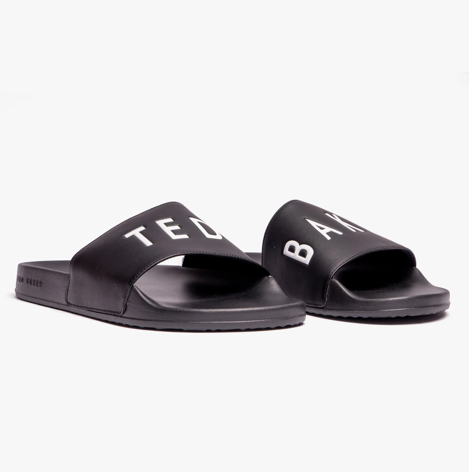 Ted Baker AULY Mens Pool Slide Sandal Black
