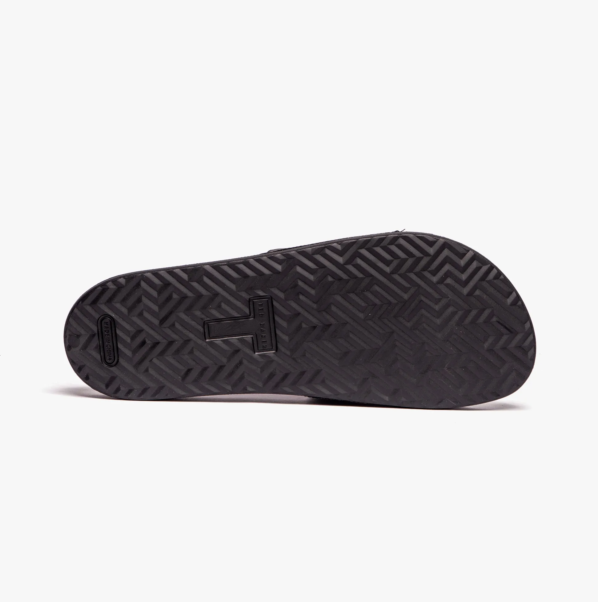 Ted Baker AULY Mens Pool Slide Sandal Black