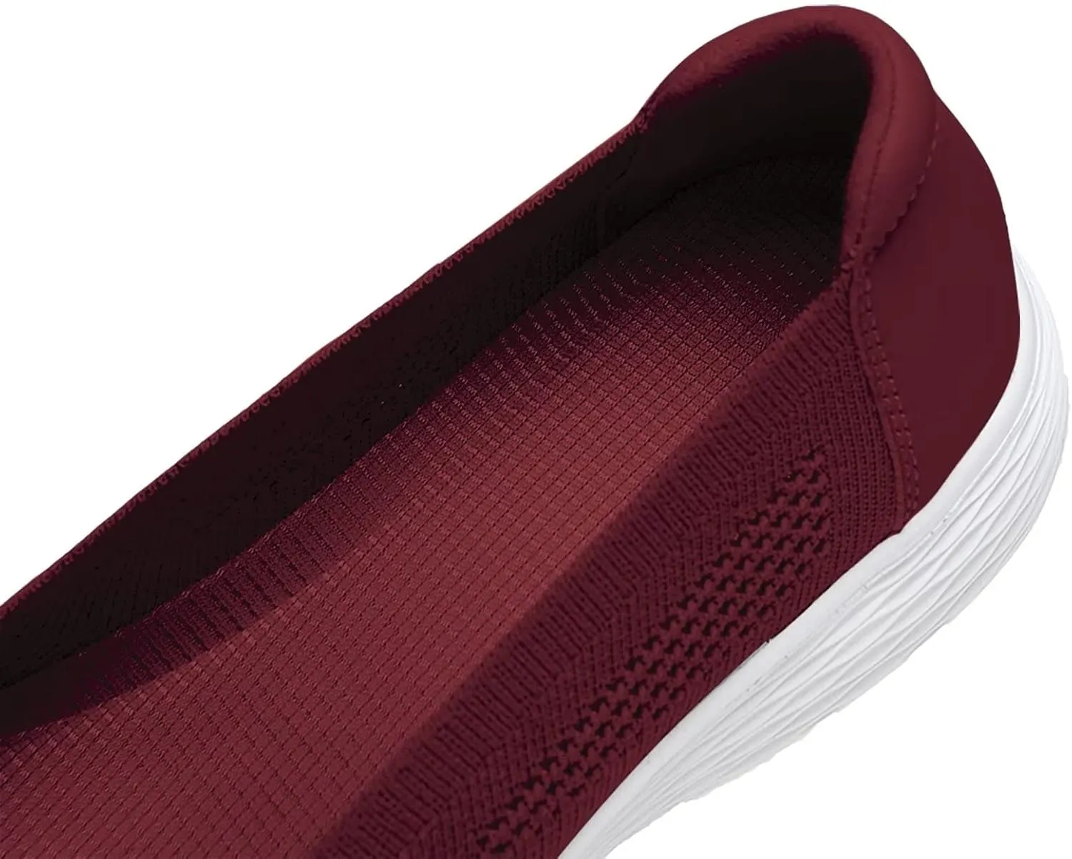 TIOSEBON Women's Comfortable Loafer Flat Foam Mesh Slip-On Walking Shoes