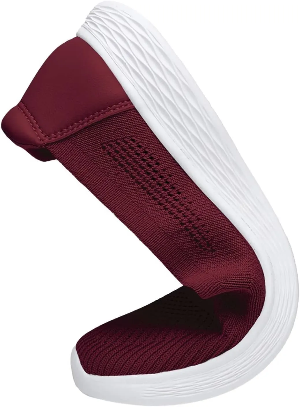 TIOSEBON Women's Comfortable Loafer Flat Foam Mesh Slip-On Walking Shoes