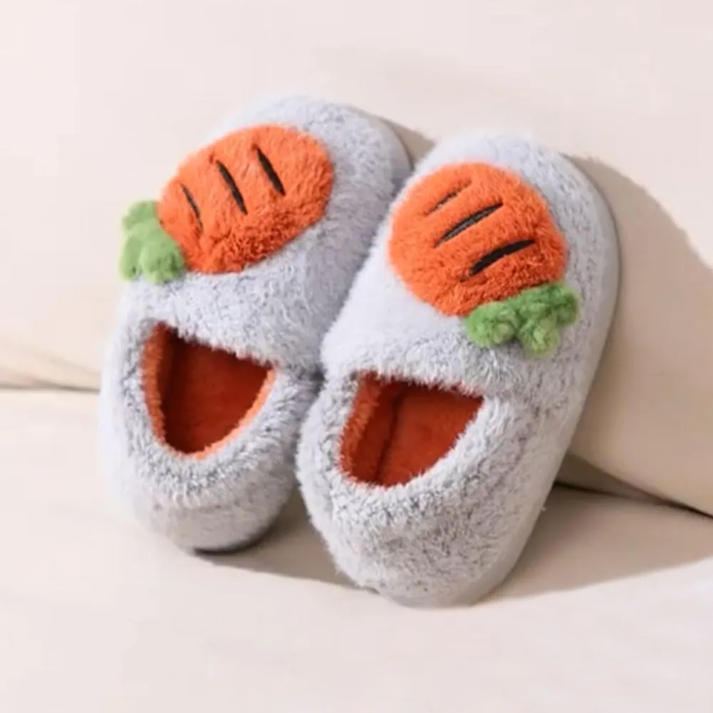 Toddler Boys Girls House Slippers Kids Cute Slippers witjh Memory Foam Plush Warm Winter House Shoes Non Slip for Indoor and Outdoor