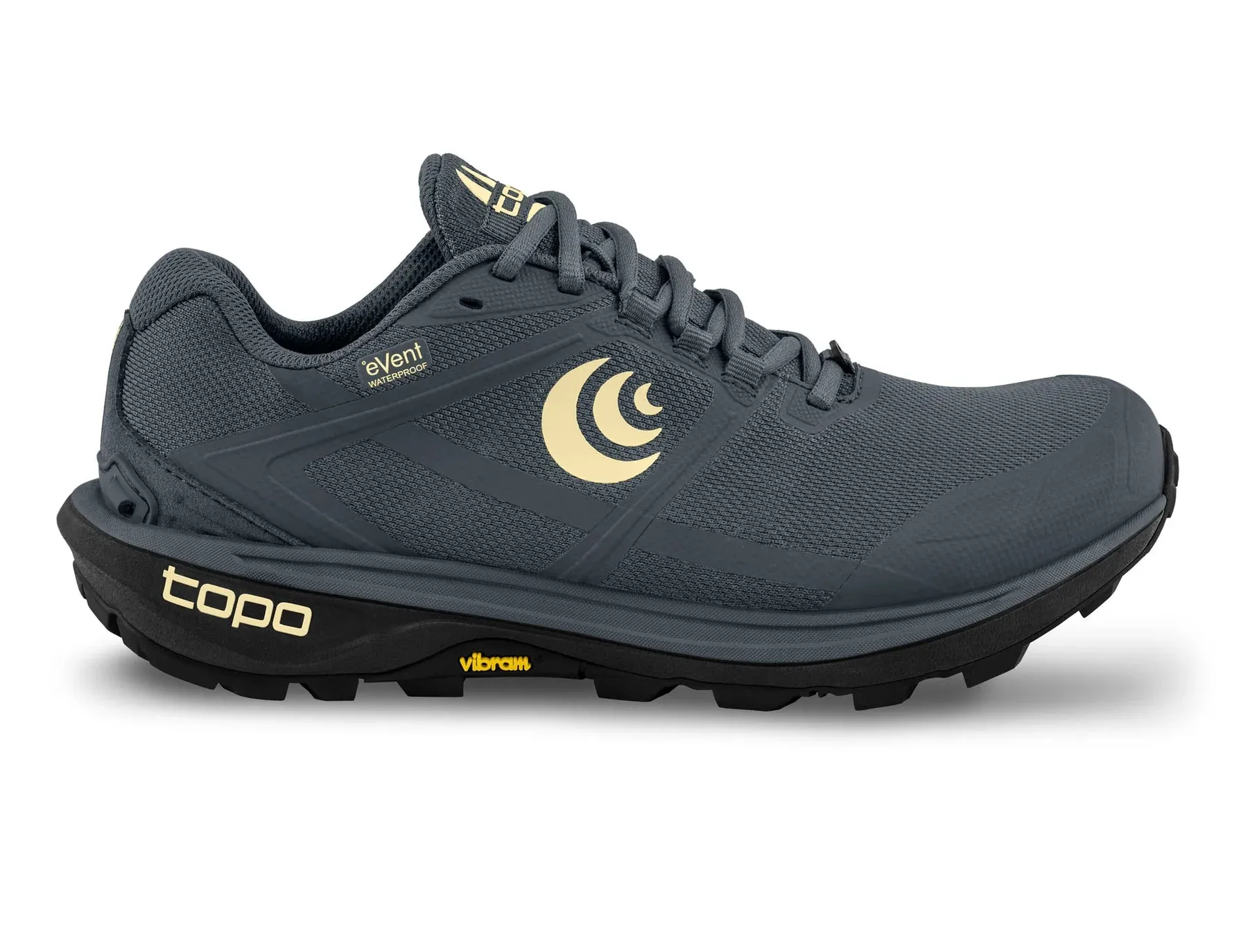 Topo Athletic Women's Terraventure 4 Waterproof Trail Shoe - Grey/Butter