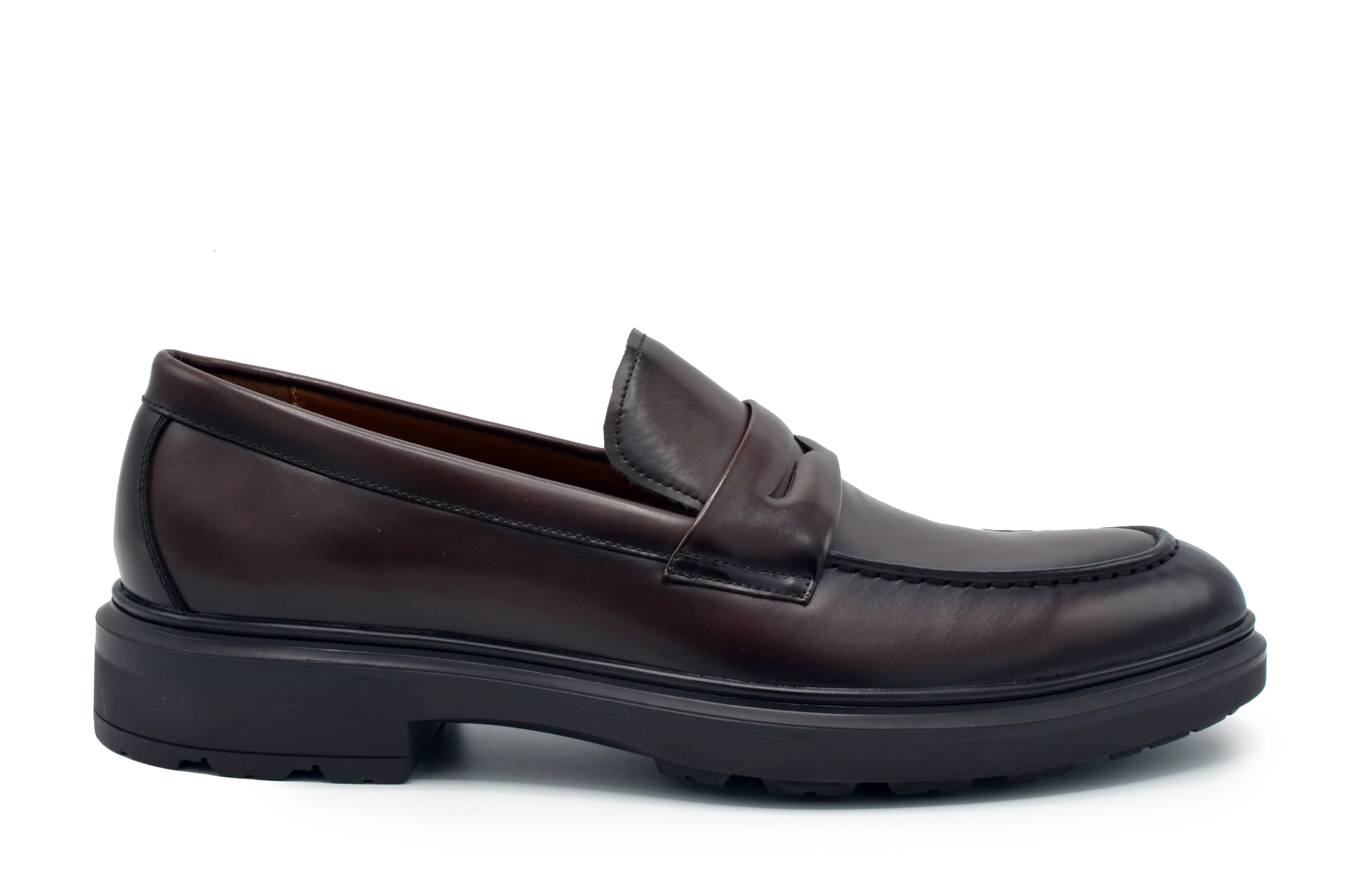 Tuscan Penny Loafers - Brown