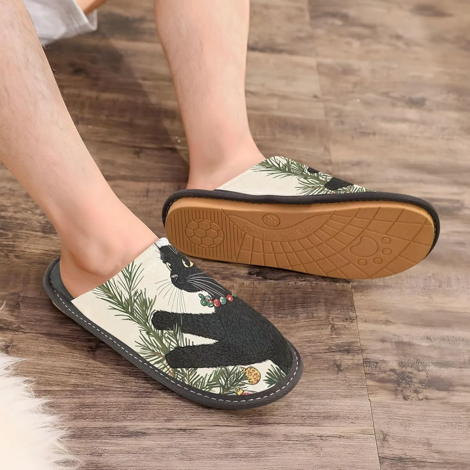 Unisex Slippers for Home Womens Bedroom Shoes Indoor Outdoor Slippers