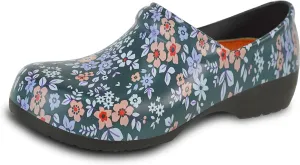 VANGELO Women Professional Slip Resistant Clog Waterproof Nurse Shoe Work Chef Shoe NIKO Removable Insole Size 6 to 12