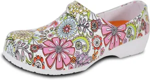 VANGELO Women Professional Slip Resistant Clog Waterproof Nurse Shoe Work Chef Shoe NIKO Removable Insole Size 6 to 12