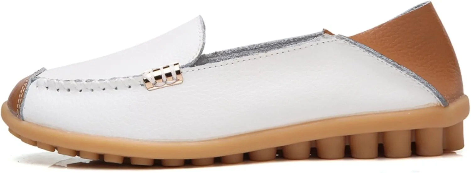 VenusCelia Women's Comfort Walking on Clouds Flat Loafer