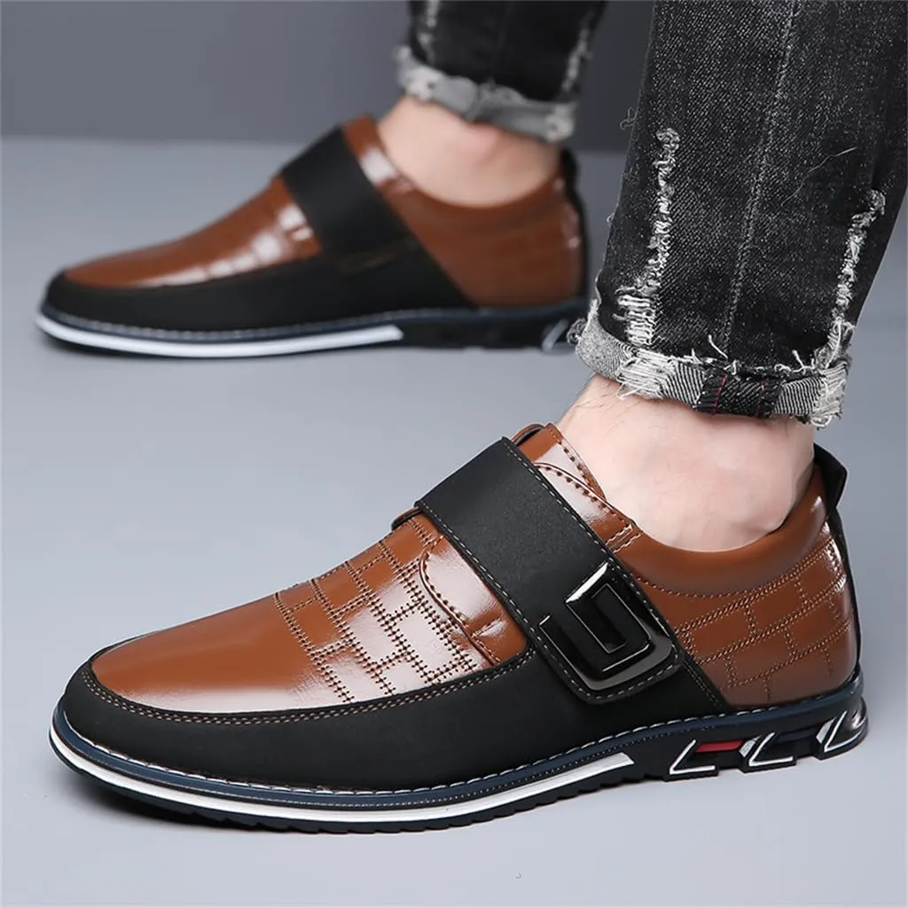 Veslexth Men Casual Driving Sneakers Loafers Breathable Comfort Walking Wing Tips Lace Up Luxury Leather Shoes for Male Business Work Office Dress Outdoor