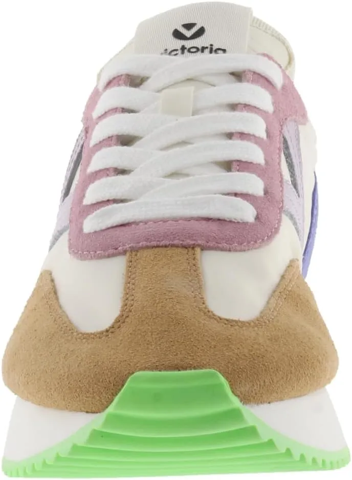 victoria Unisex-Adult Cosmos Suede Multicolor & Nylon Sneaker