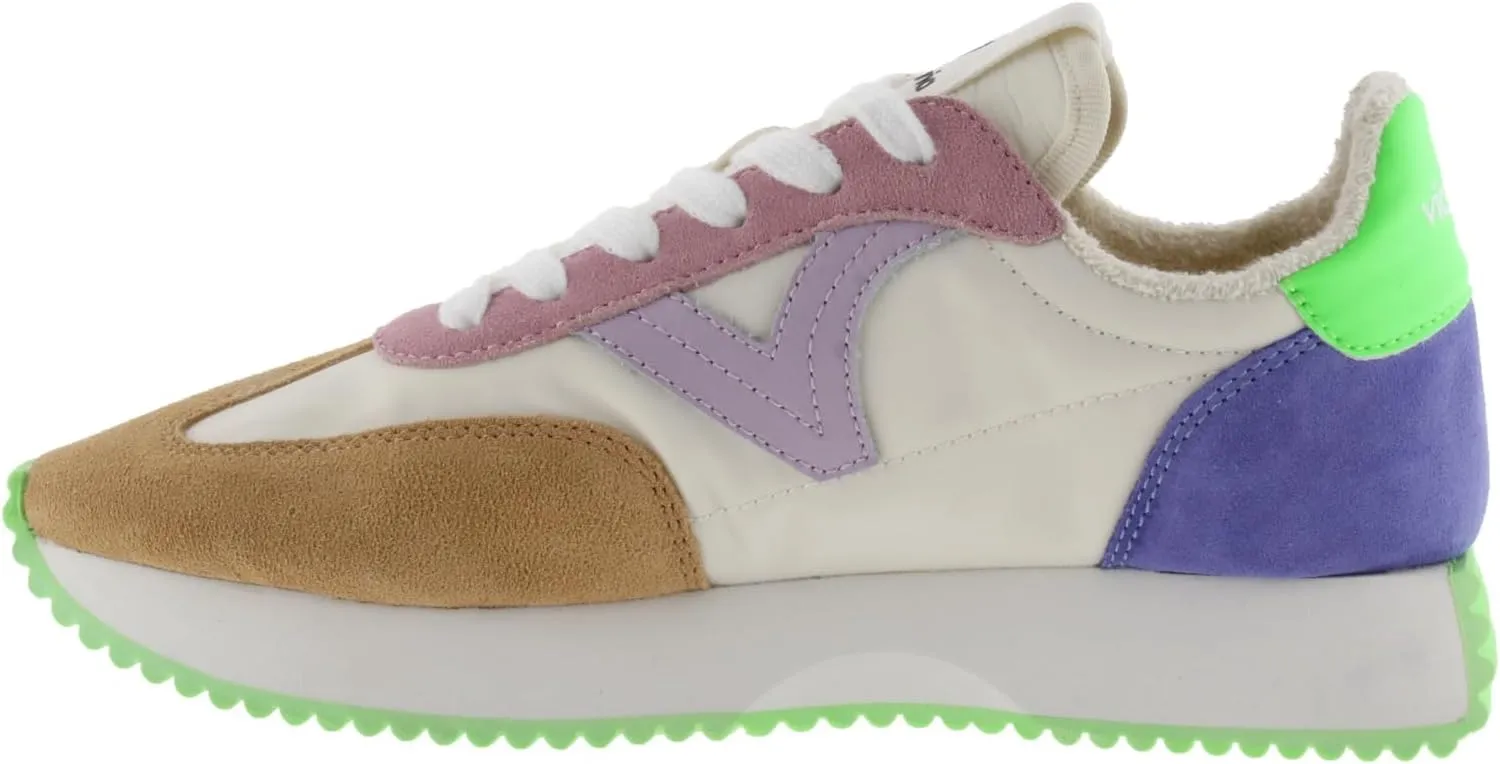 victoria Unisex-Adult Cosmos Suede Multicolor & Nylon Sneaker
