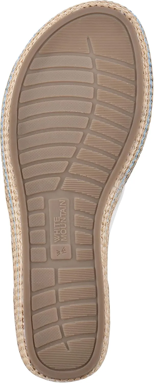 WHITE MOUNTAIN Women's Samwell Platform Wedge Sandal