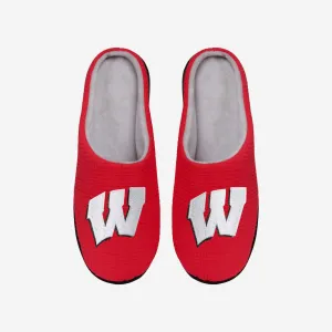 Wisconsin Badgers Memory Foam Slide Slipper