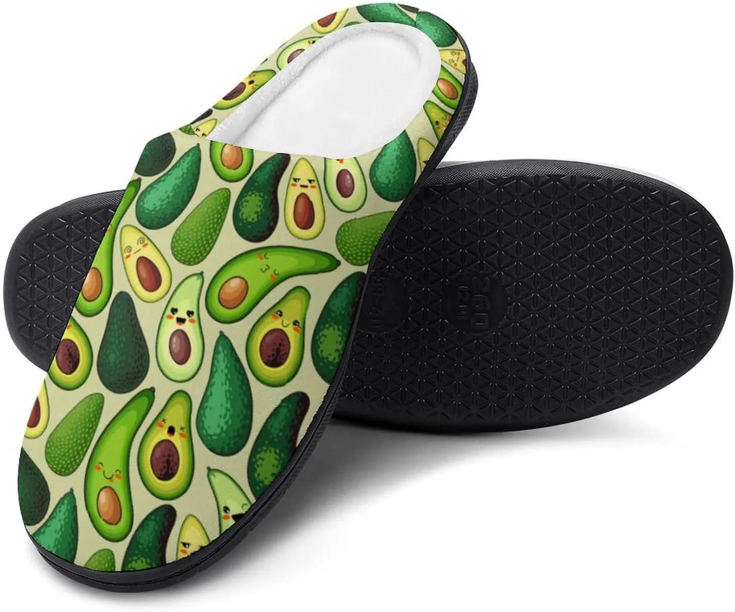 Women House Slippers Ladies Halloween Cotton Slippers Soft Memory Foam Clog Slipper Non-Slip Warm Indoor Outdoor Shoes