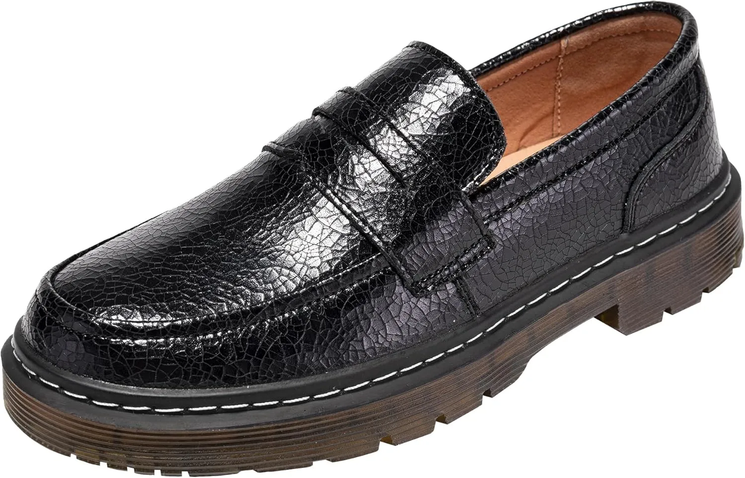 Women's Loafers Classic Penny Loafers for Women Fashion Driving Moccasins Women