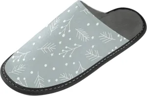 Womens Mens Fuzzy House Slippers Soft Warm Winter Shoes Anti-slip Memory Foam Indoor Outdoor Slippers