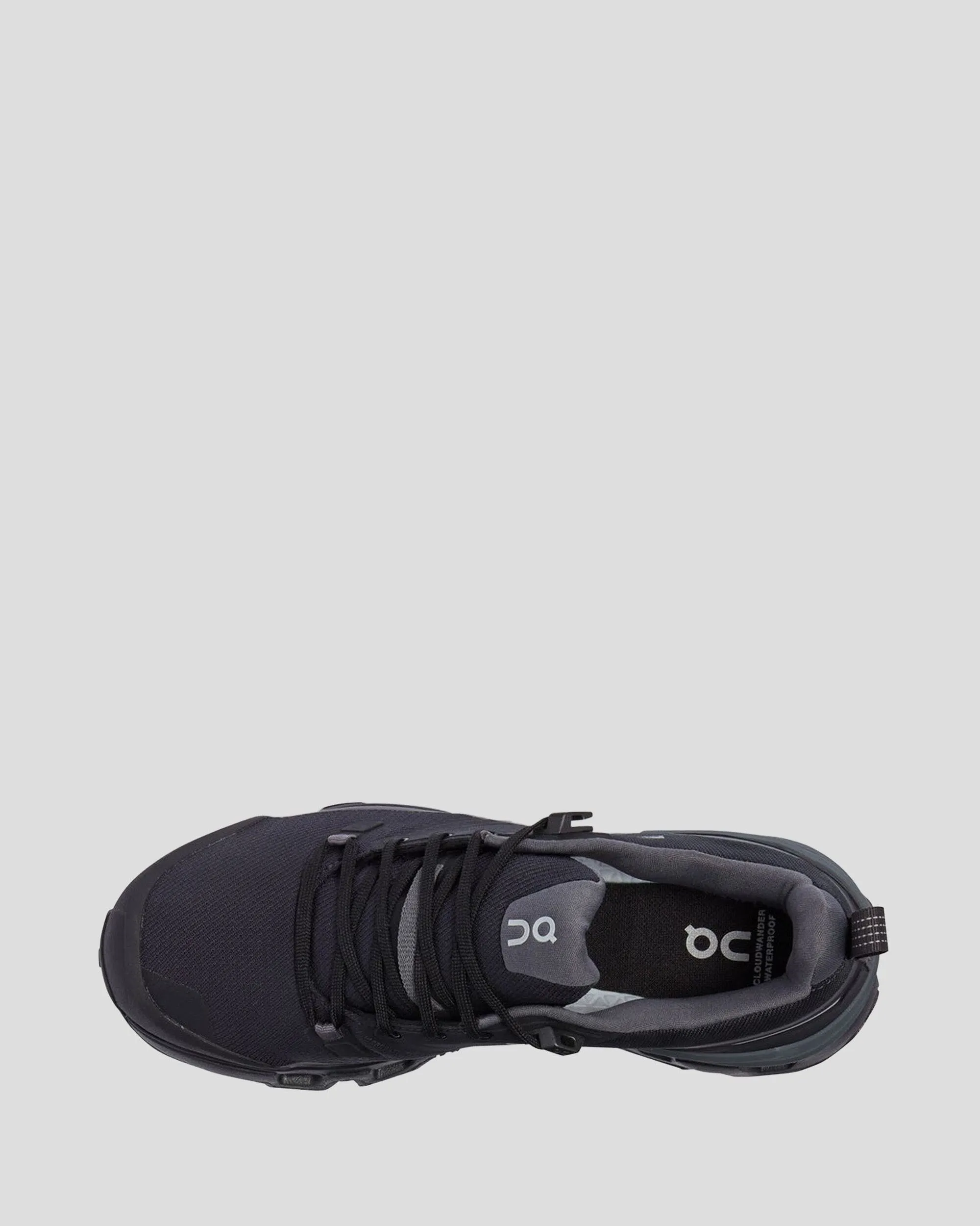 Women's On Cloudwander Waterproof Hiking Shoes - Black/Eclipse