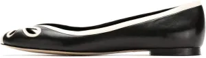 YDN Women Cutout Ballet Flats Peep Toe Loafer Pumps Comfy Slip On Casual Formal Walking Dress Shoes